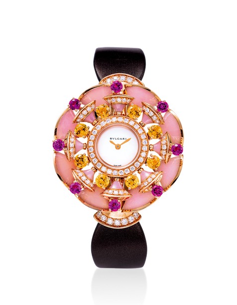 宝格丽 DIVA’S DREAM系列 18K玫瑰金 女款珠宝腕表