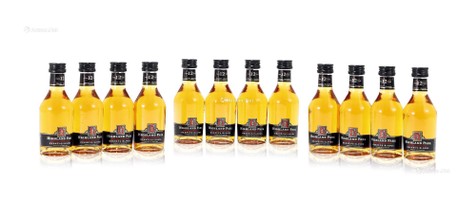 高原骑士奥克尼群岛12年单一麦芽威士忌十二支独立小瓶装