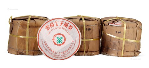 1998年 勐海茶厂7541（干仓生茶）三桶二十一片