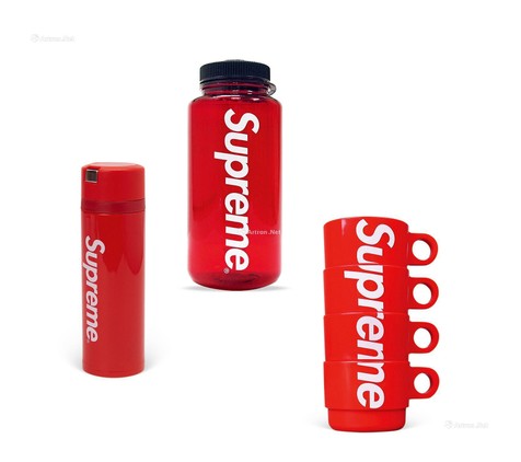 SUPREME Nalgene水壶（红）、不锈钢Zojirushi水杯（红）、咖啡杯组合套杯（一套四件，红）