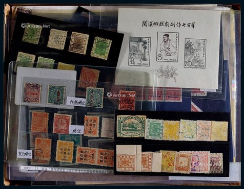 清代、民国、新中国，邮票信封杂集一箱