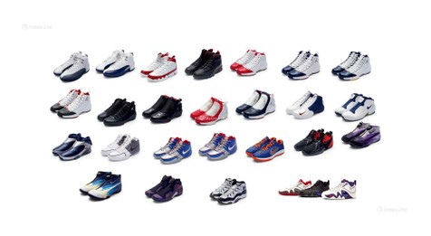 贾森·基德专属球鞋收藏  28双个人专属鞋款
