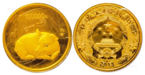 2019中国己亥（猪）年10公斤金质纪念币