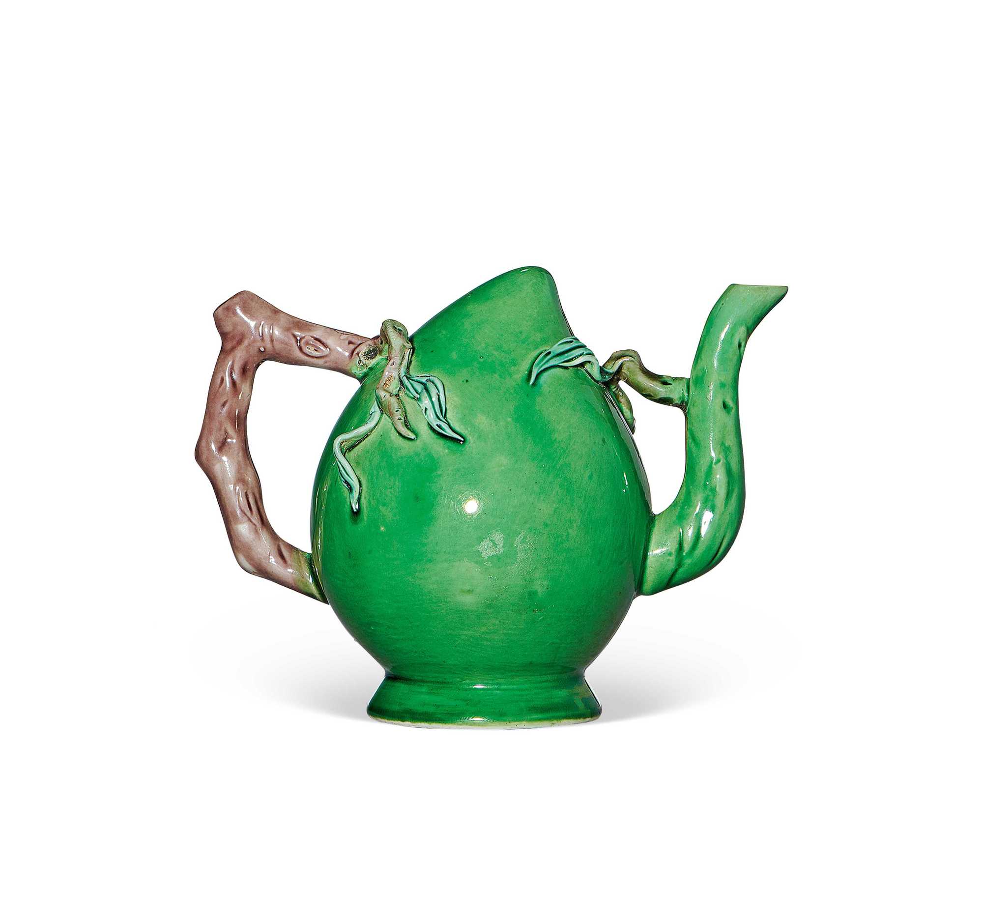 【预展中】lot2102 清康熙 瓜皮绿 - 雅昌拍卖图录app