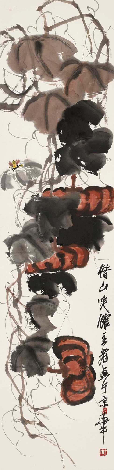 【预展中】lot2932 齐白石 南瓜蜜 - 雅昌拍卖图录app