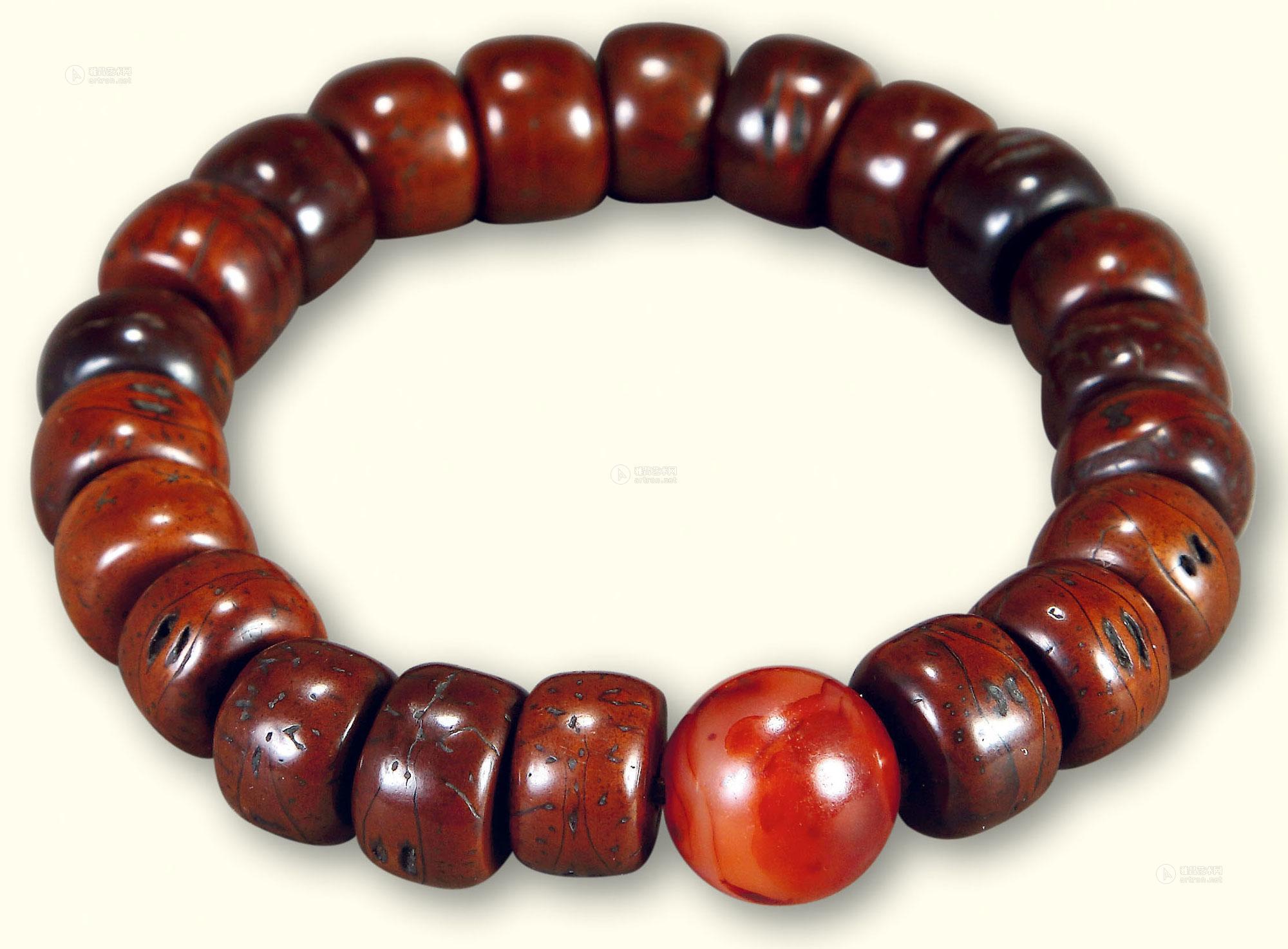 lot2054 清 凤眼菩提手串 (21 - 雅昌拍卖图录app