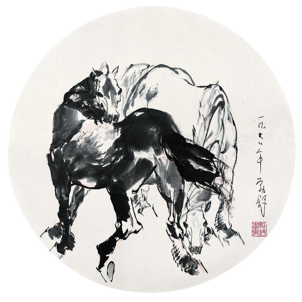 lot0588 刘勃舒 1978年作 双 - 雅昌拍卖图录app