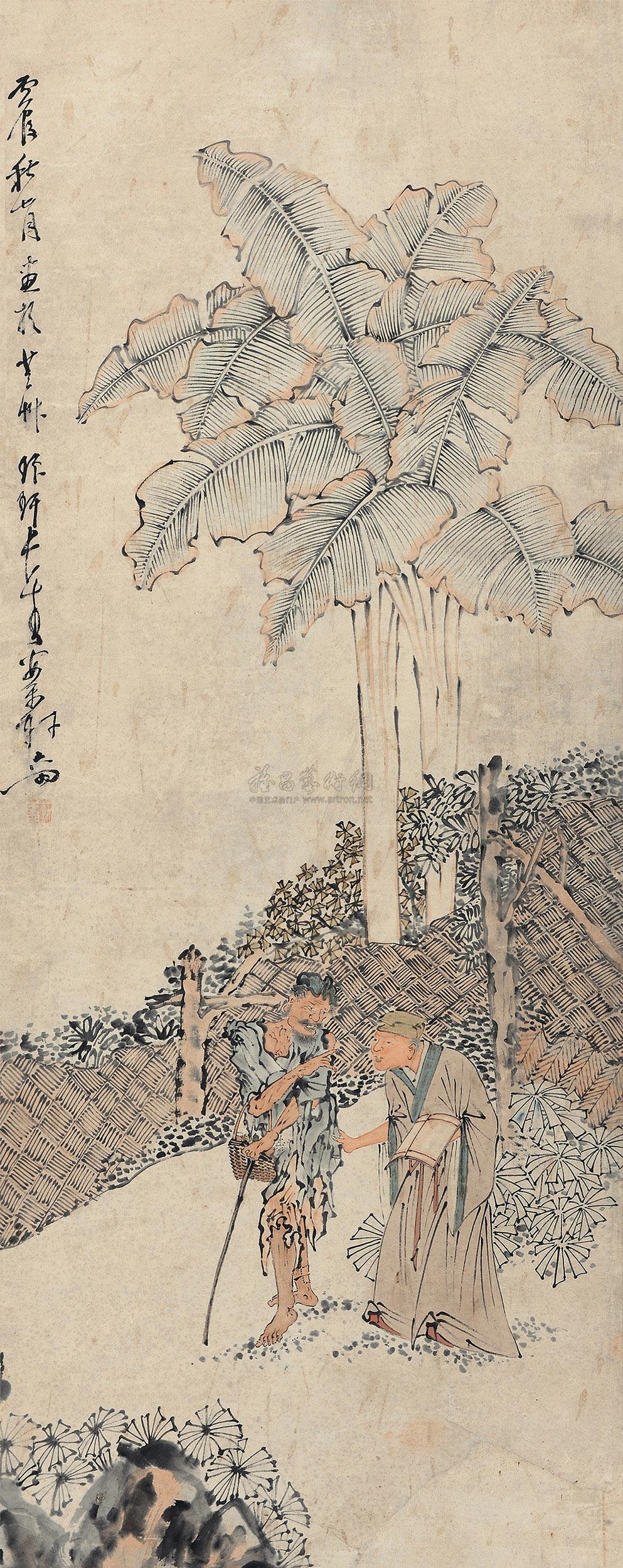 lot5262 苏六朋 1856年作 人 - 雅昌拍卖图录app