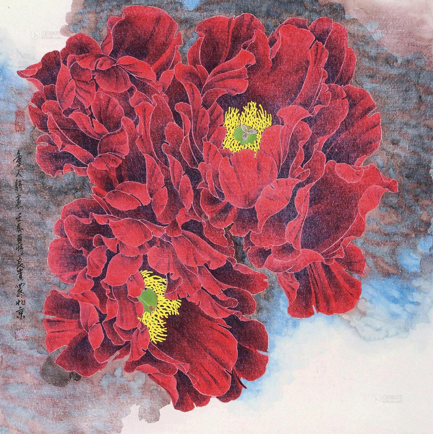 lot0004 丁良贵 2012年作 紫