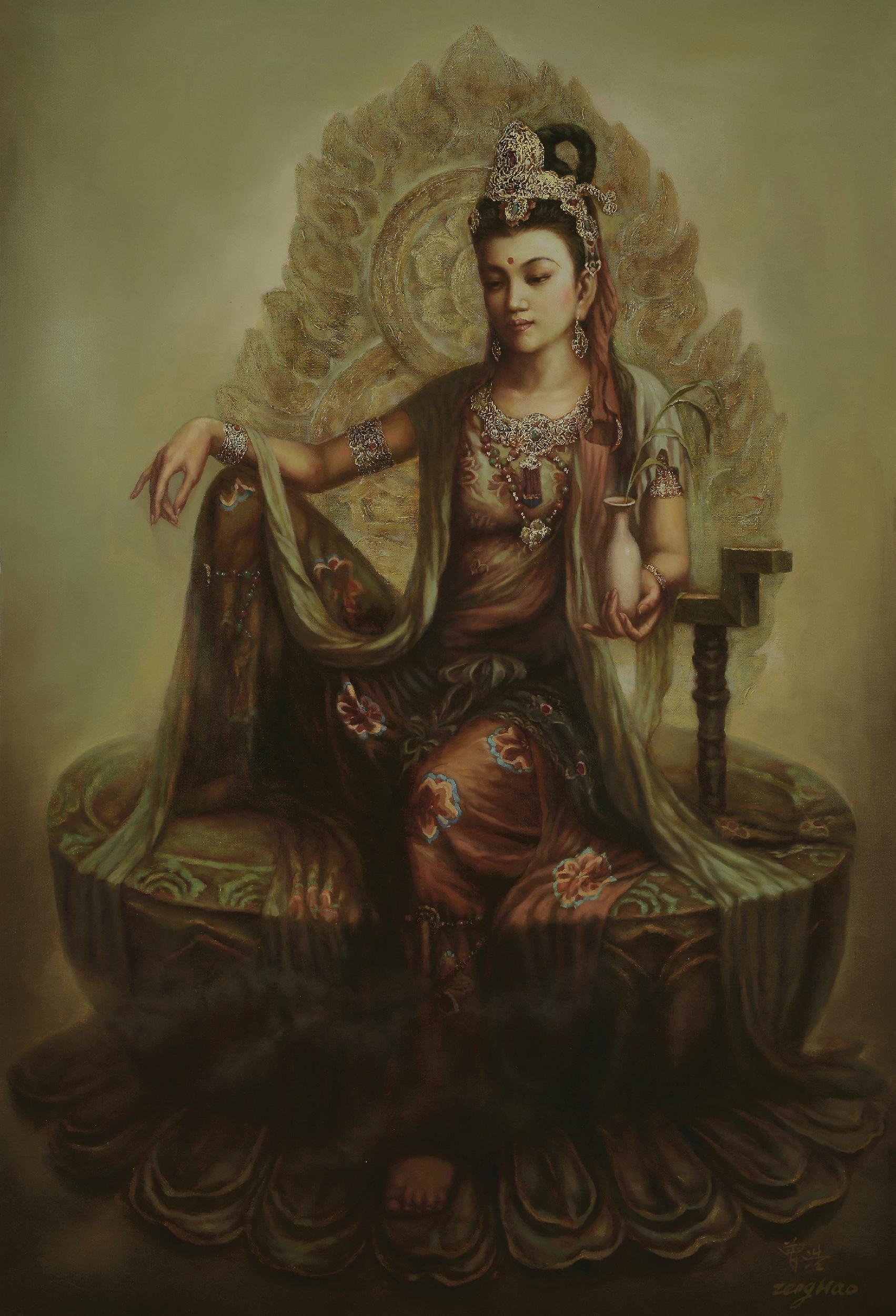 曾浩(敦煌) 自在观音