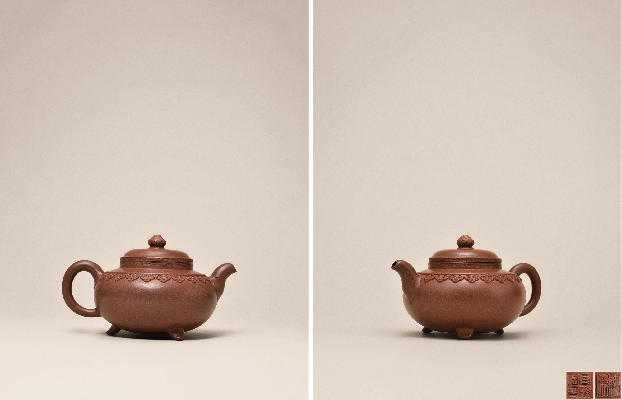 信息拍品名称顾景舟 三足云肩如意壶拍品分类工艺品杂项>紫砂尺寸长