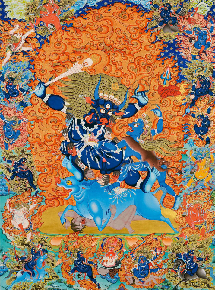彩唐降阎魔尊