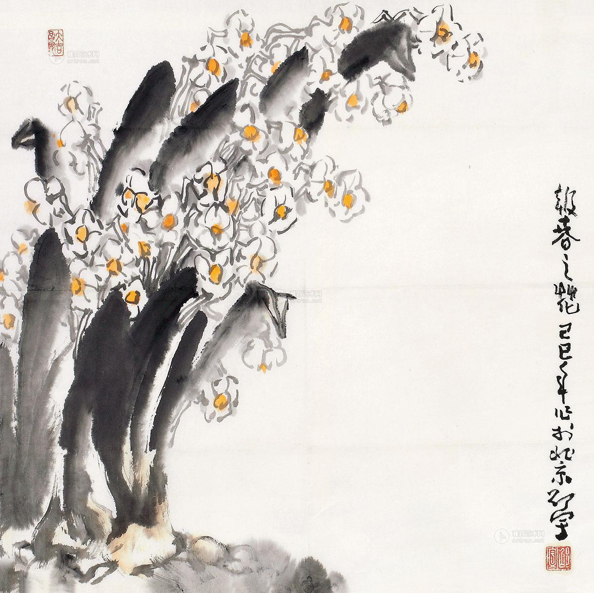 lot0718 邵宇 1989年作 报春