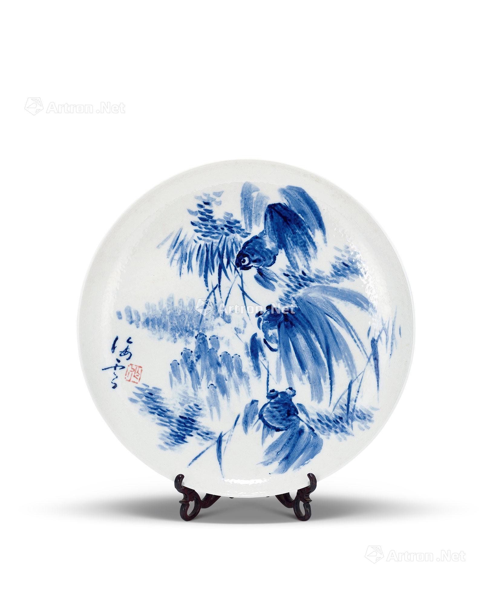 lot2031 黄海云 当代 青花釉上彩 - 雅昌拍卖图录app