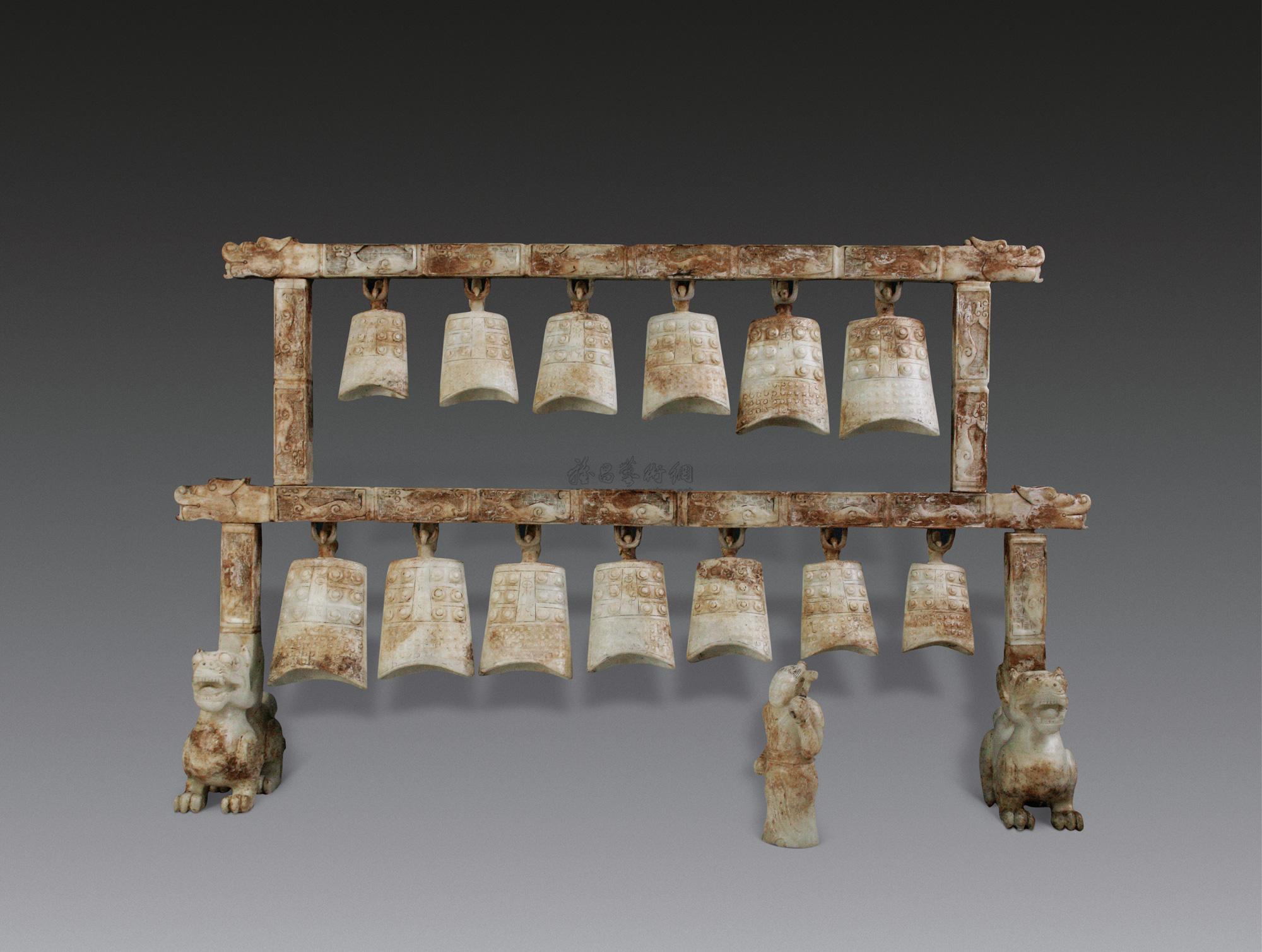 玉编钟 (一套二十件)