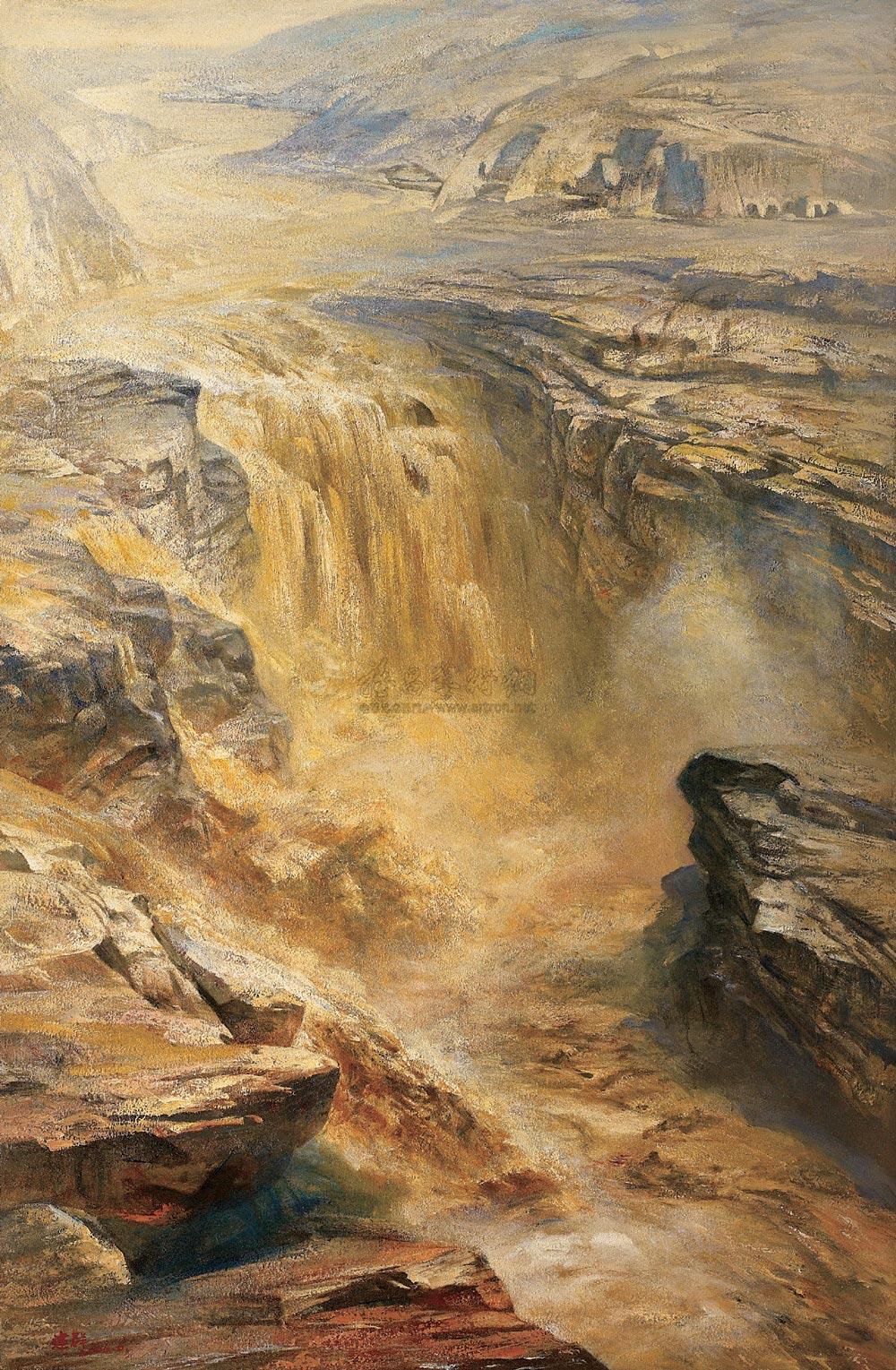 lot0223 张建群 2006年作 黄