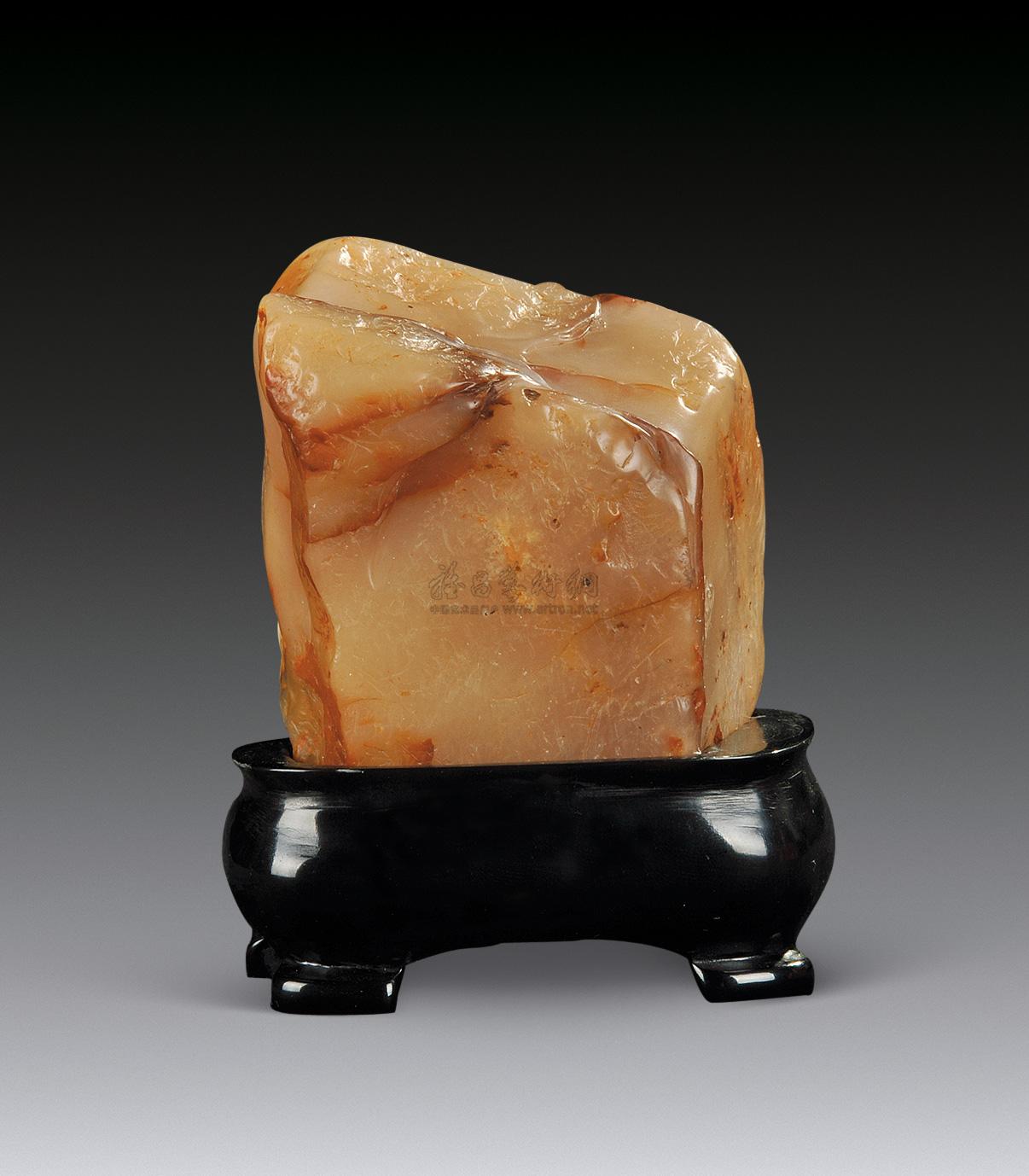 民国 白田黄摆件