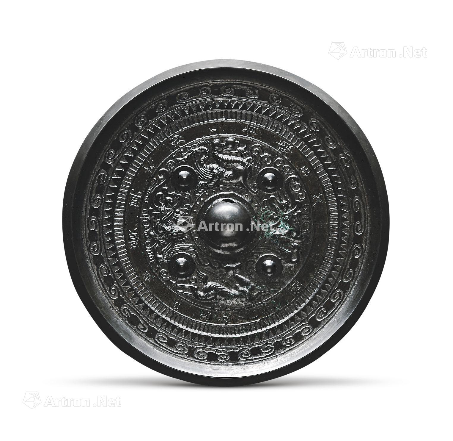 东王公西王母画像镜