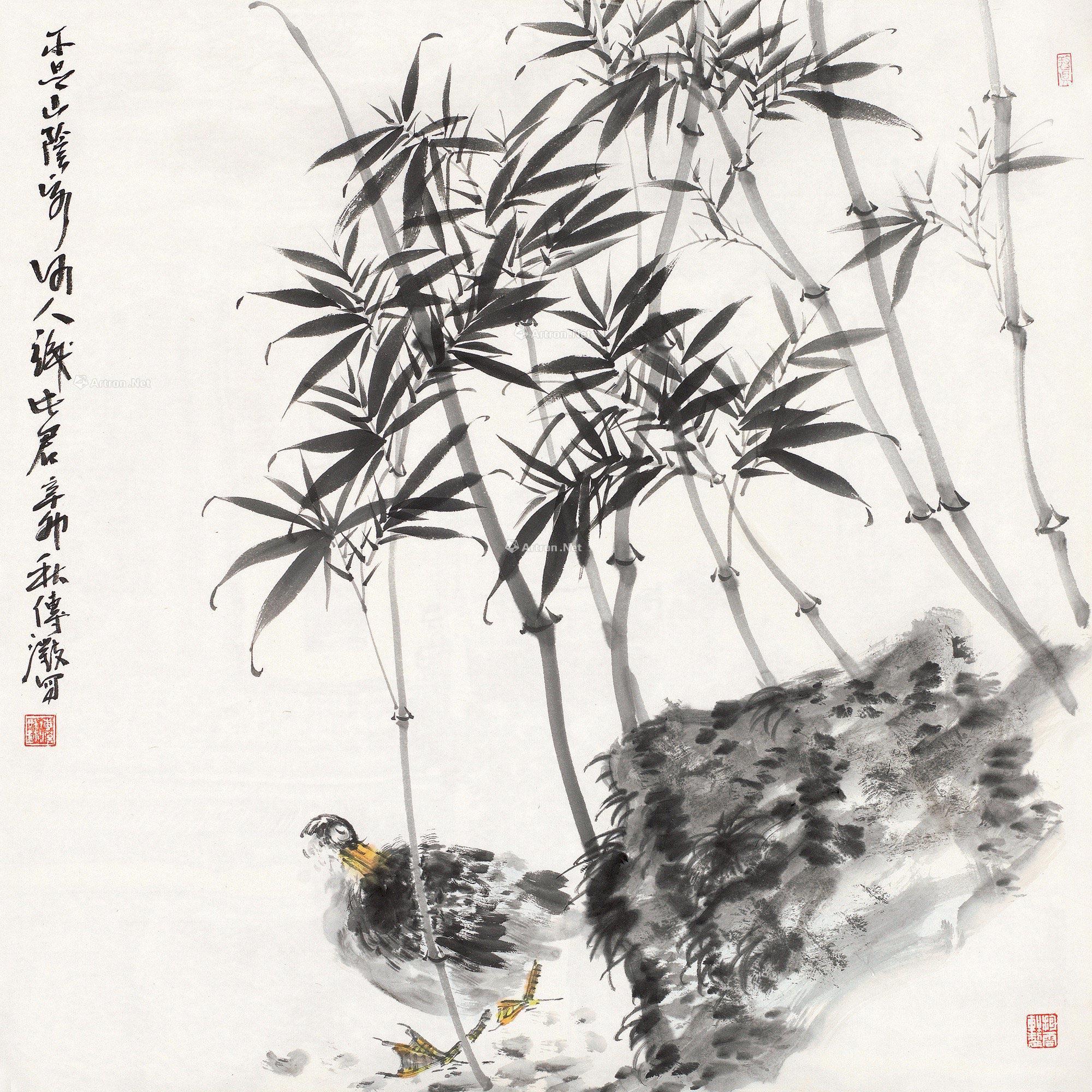 lot0163 仇传澄 2011年作 竹