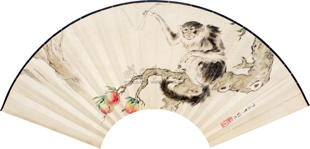 刘奎龄 1957年作 猴 扇面成交价****rmb拍卖时间2010-09-17拍品信息拍