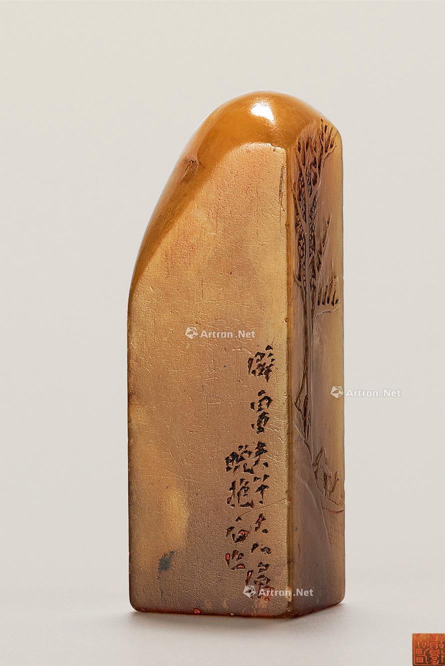 傅抱石刻68寿山石薄意印章