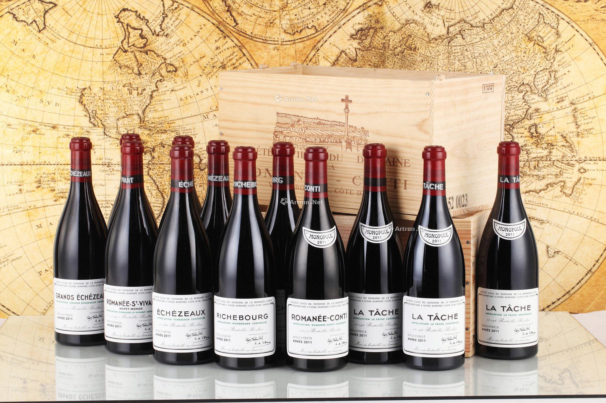 3565罗曼尼康帝酒园2011年份套装