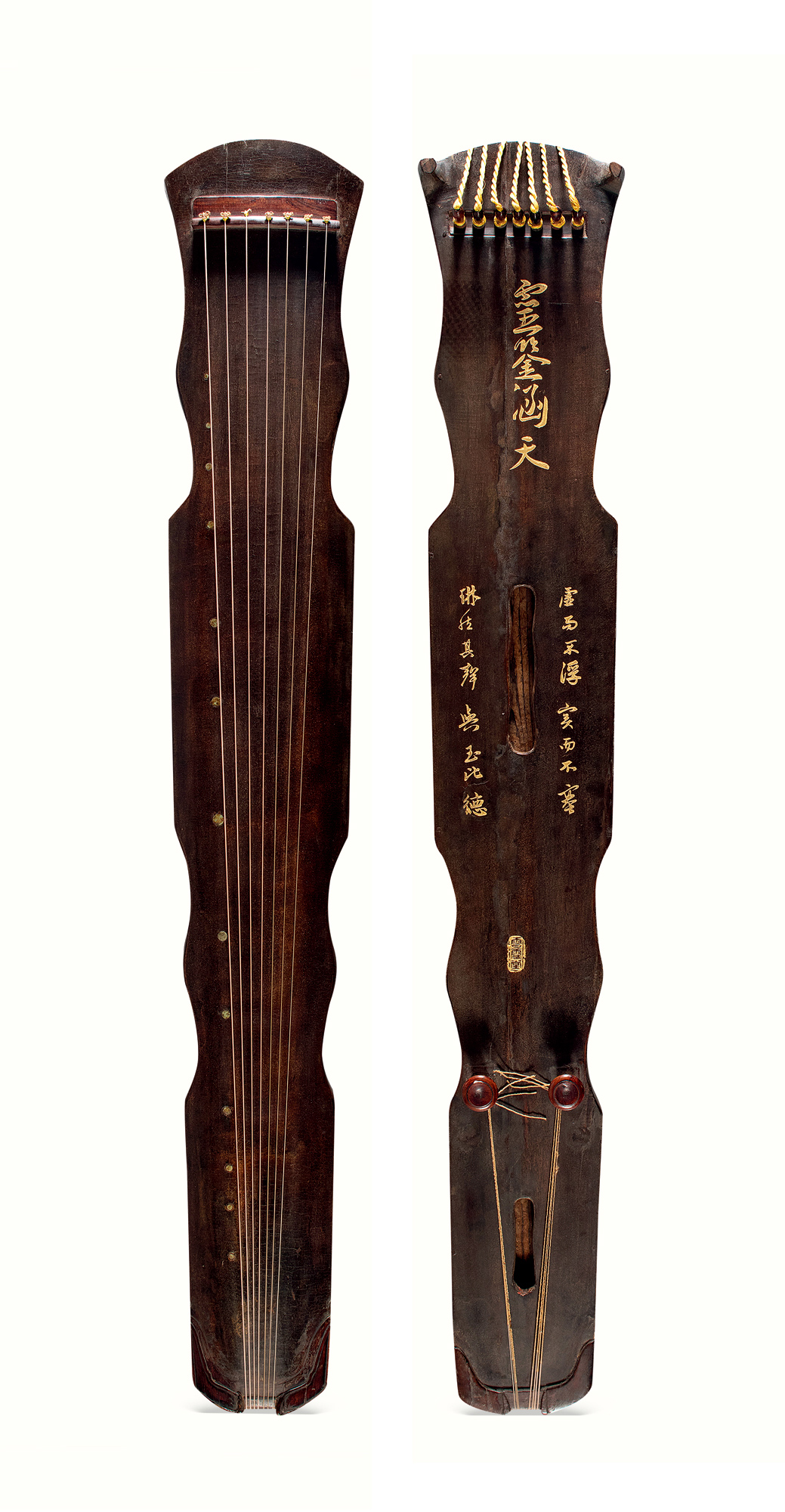 南宋 "灵鉴涵天"宣和式古琴