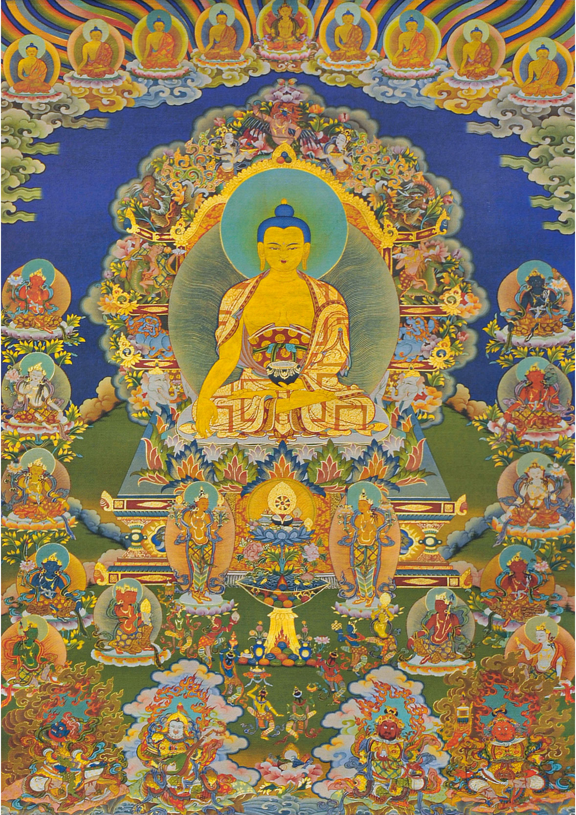 释迦牟尼唐卡