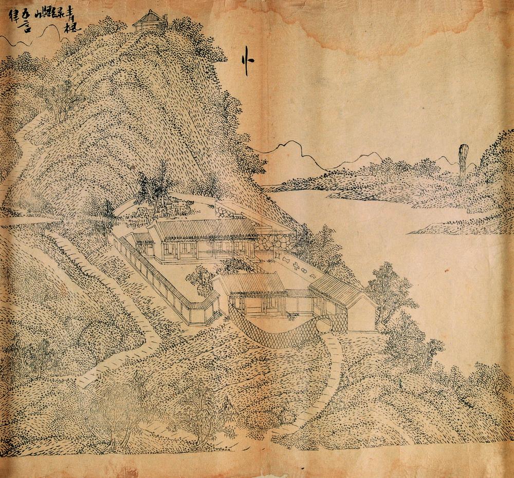 1737清冷枚绘御制避暑山庄三十六景诗图