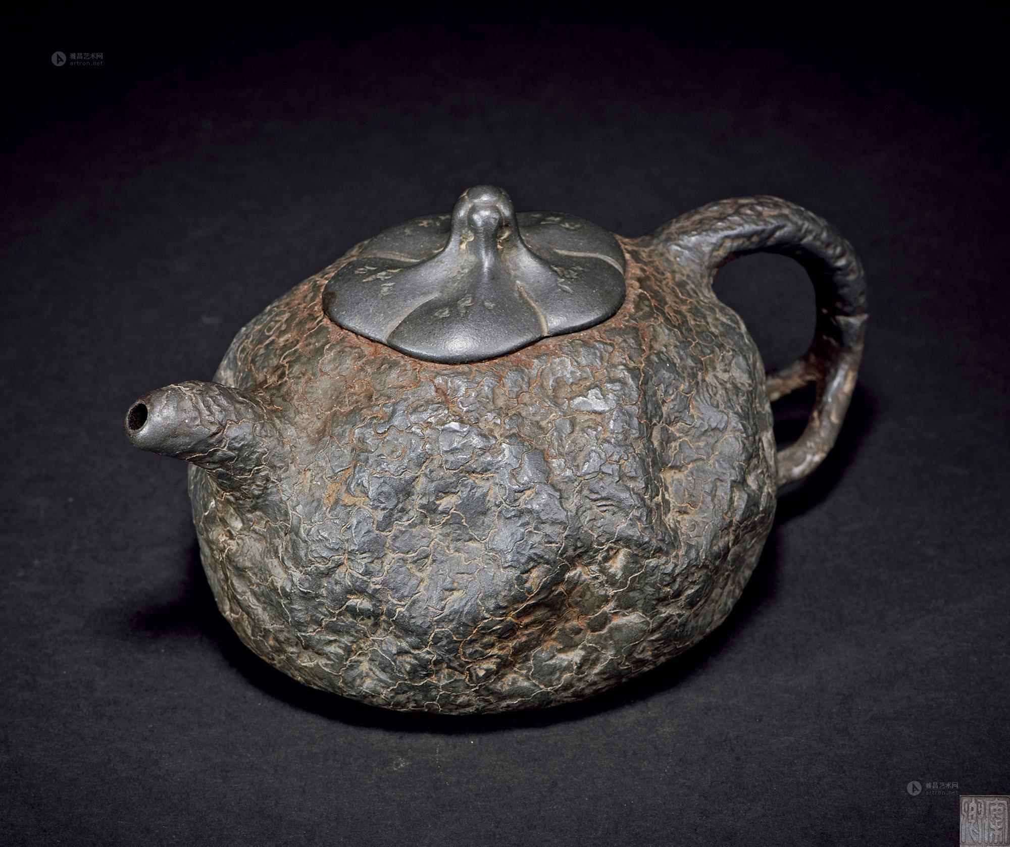 民国 江案卿制树瘿供春壶