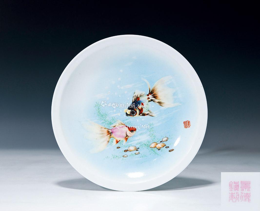 lot0122 陶瓷美术家 章鉴 60年