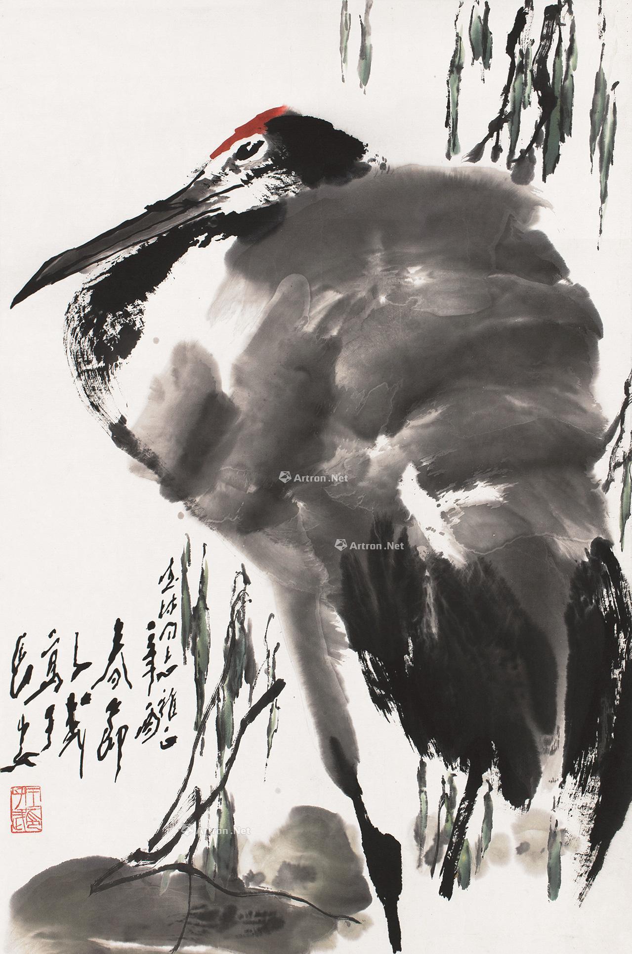 王子武 仙鹤 镜片