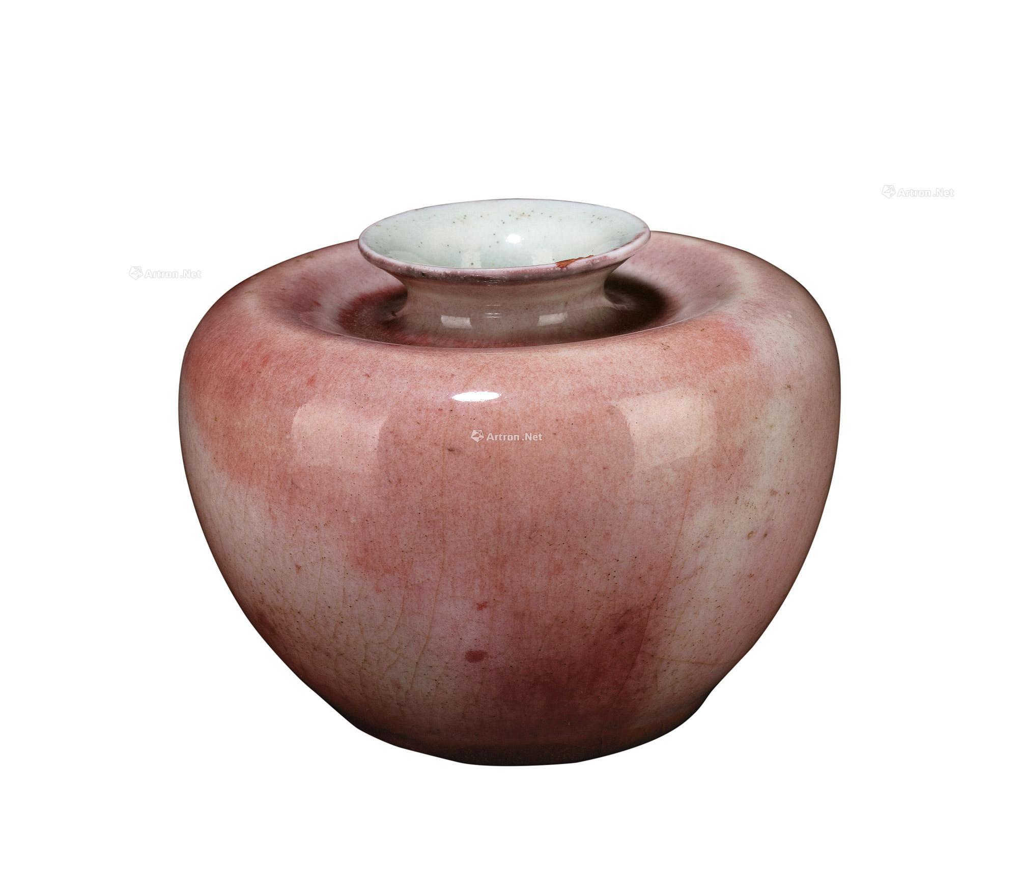 红柚苹果尊拍品分类陶瓷>清代单色釉瓷器创作年代清康熙尺寸高8cm