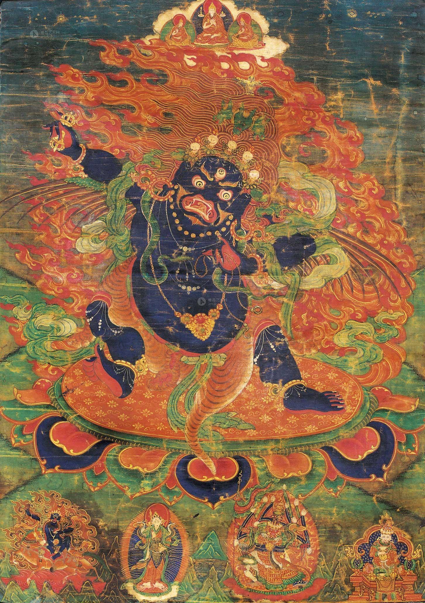 十七世纪 苯教马头明王