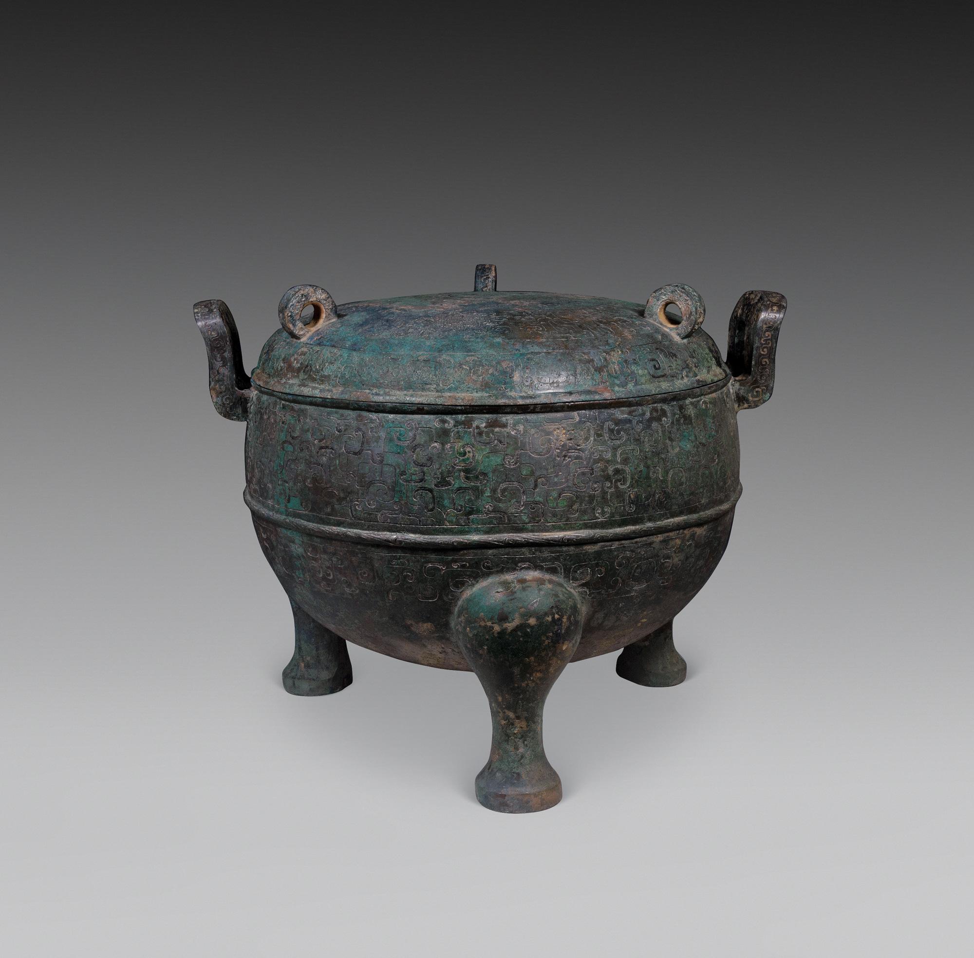 战国早期 交龙纹大鼎
