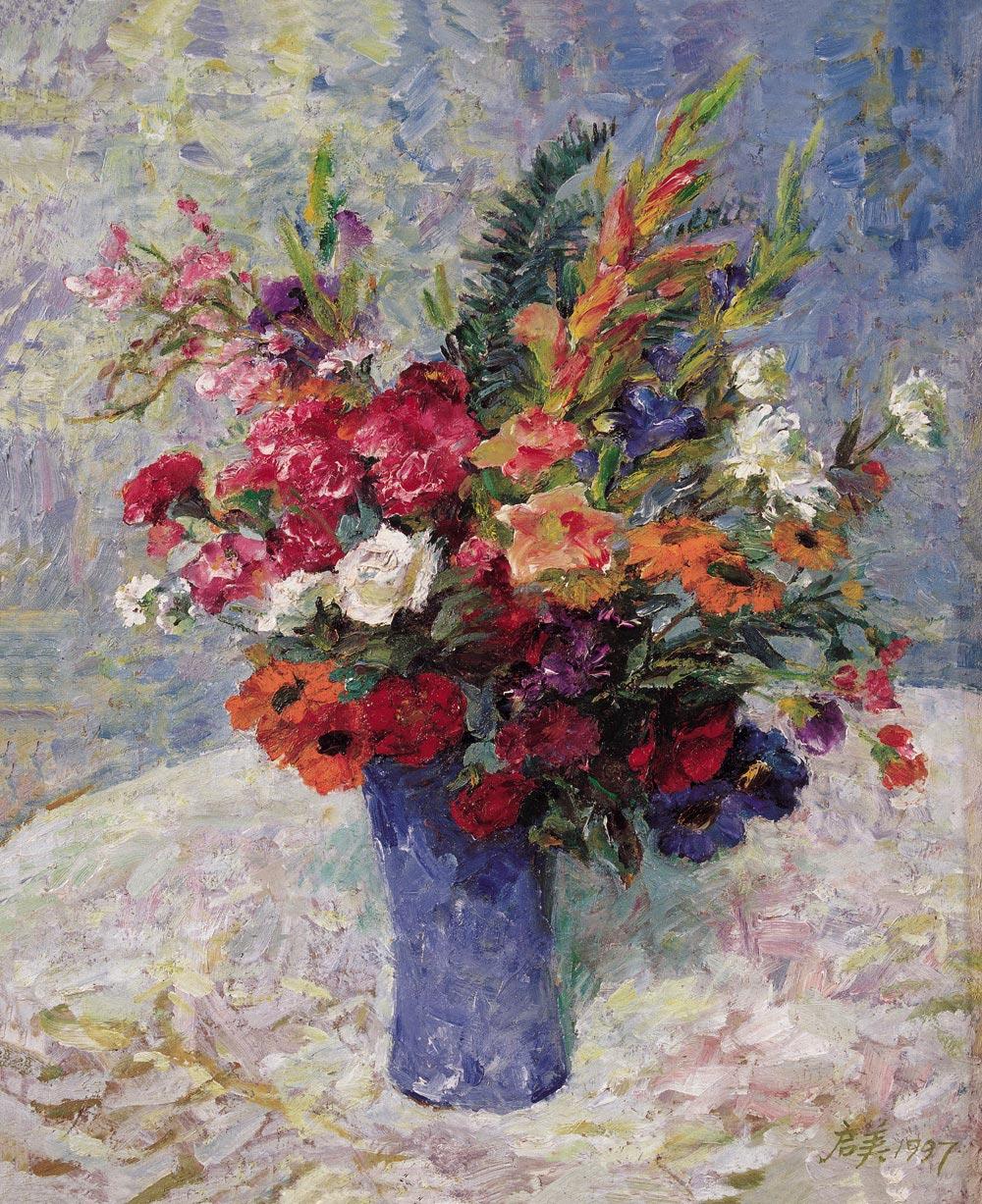 lot0020 韦启美 盛夏-中国油画 - 雅昌拍卖图录app