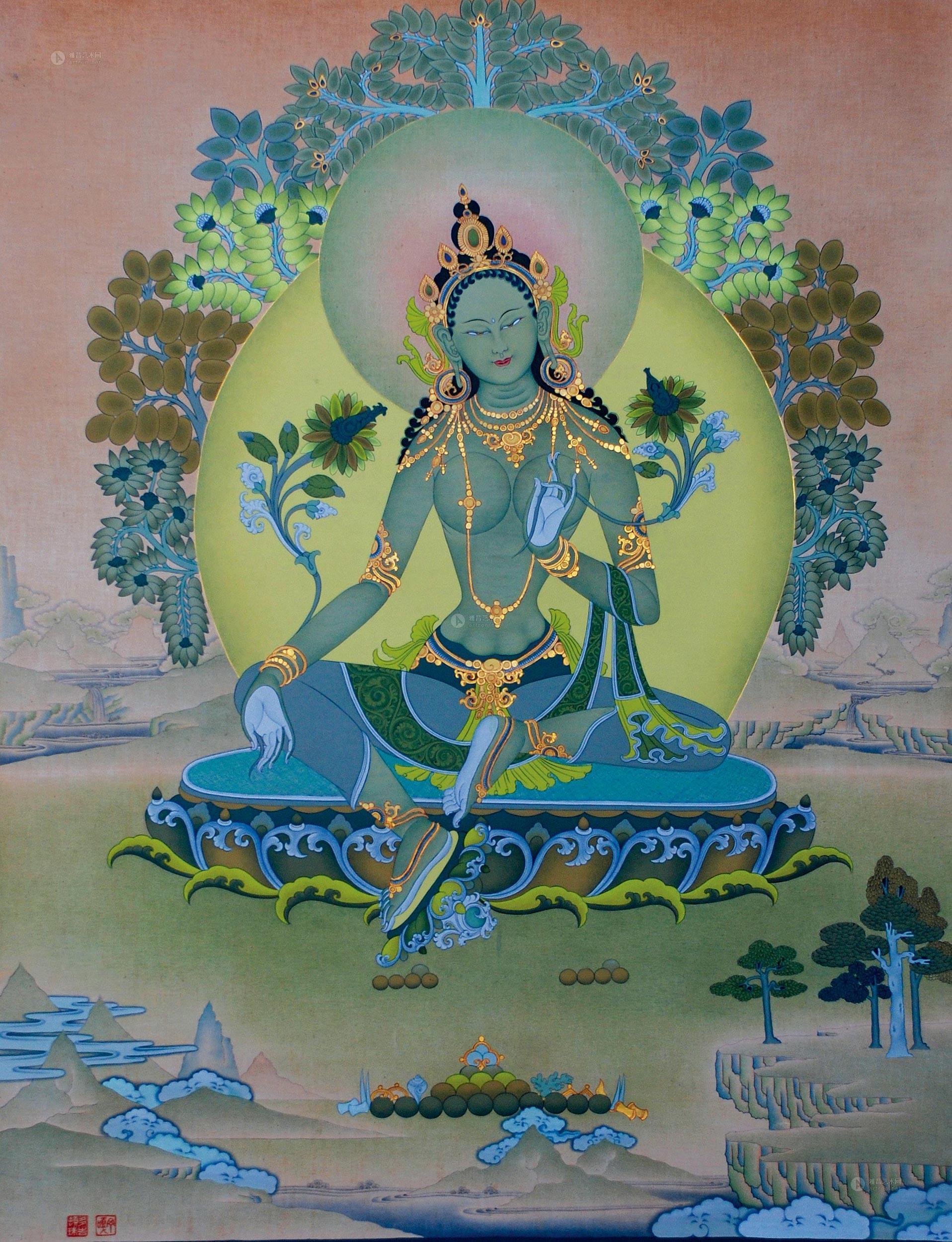 丁嘎 丁嘎 多派/绿度母