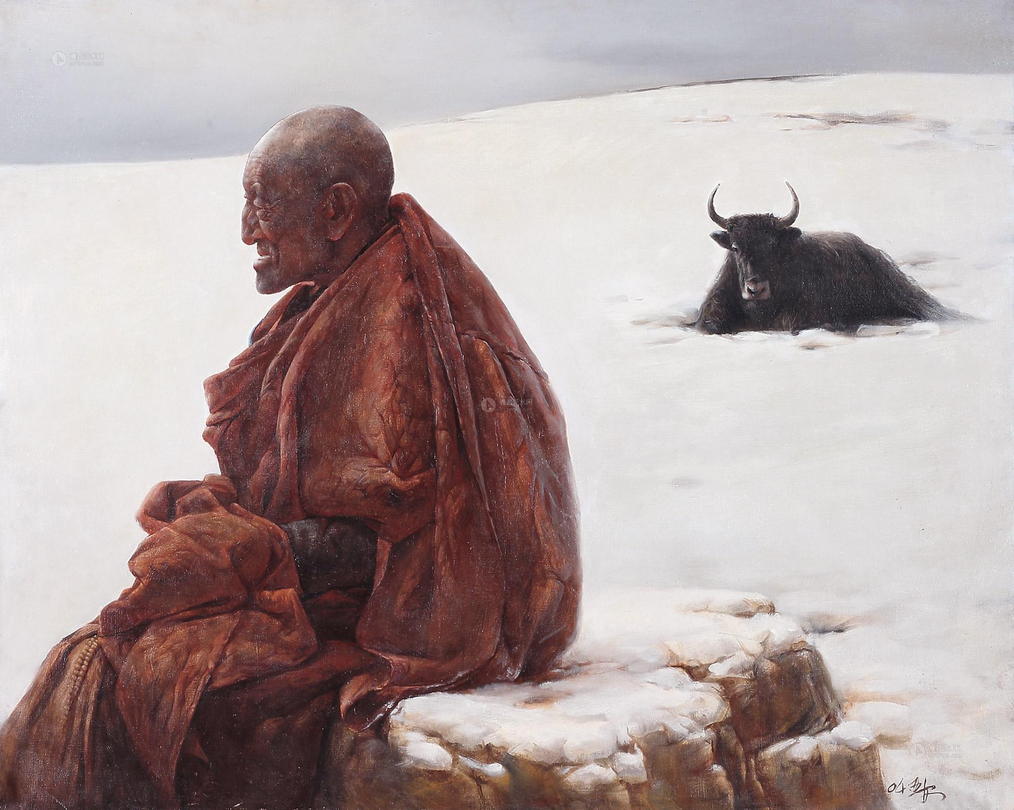 刘亚安 雪域·白暮