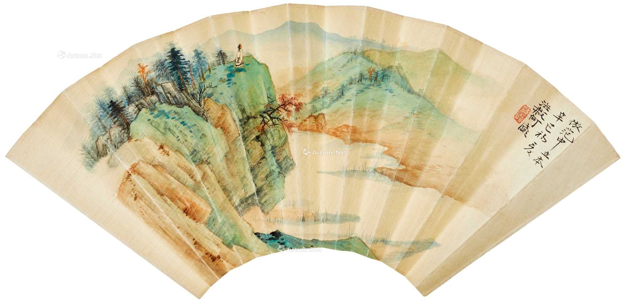 lot0429 何海霞 1941年作 观