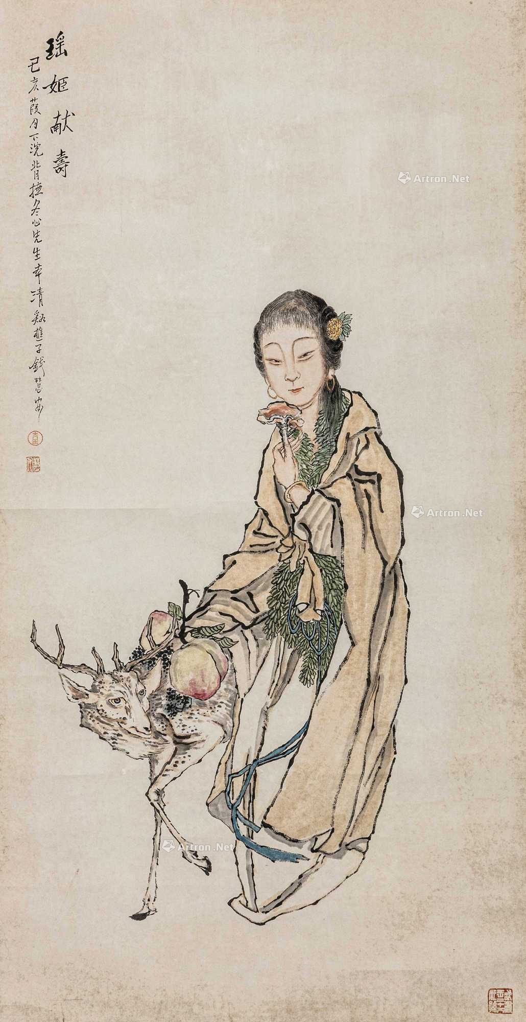 【预展中】lot0127 钱慧安 (款) - 雅昌拍卖图录app