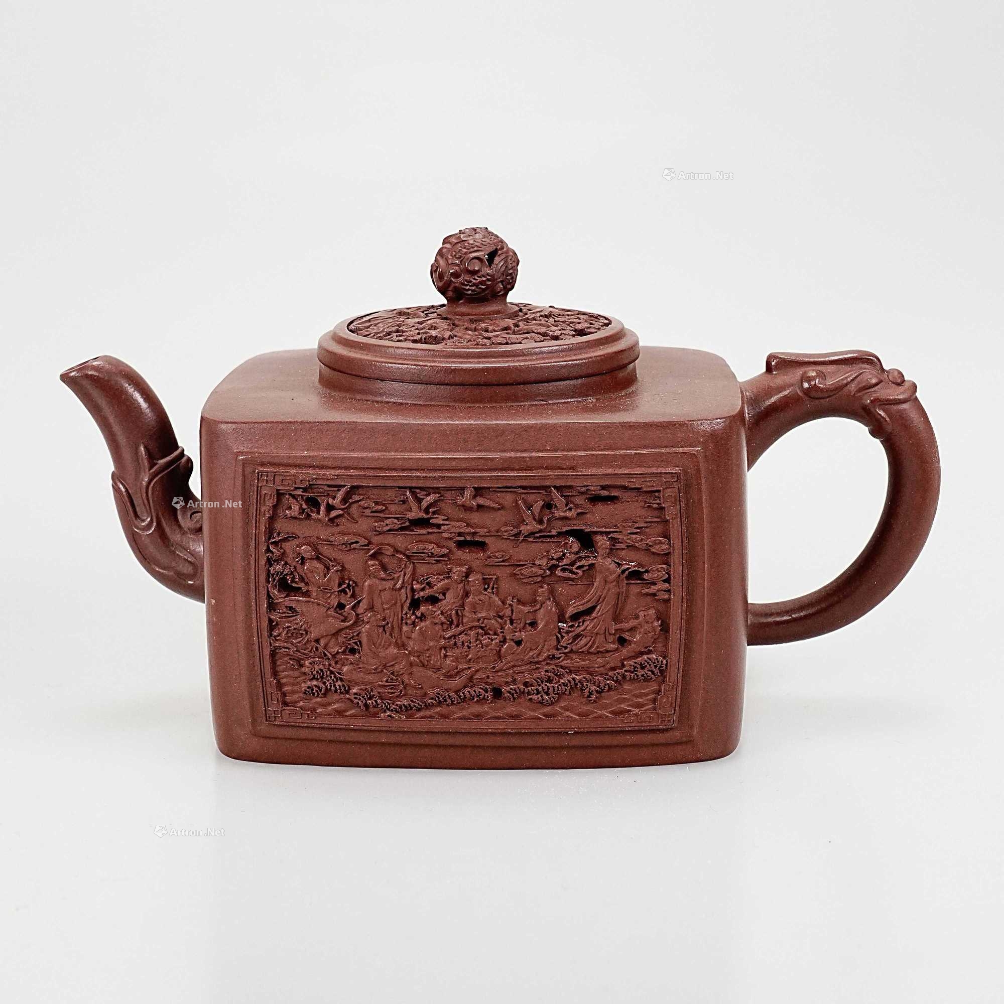 吴小楣 当代 镂空龙吟套组