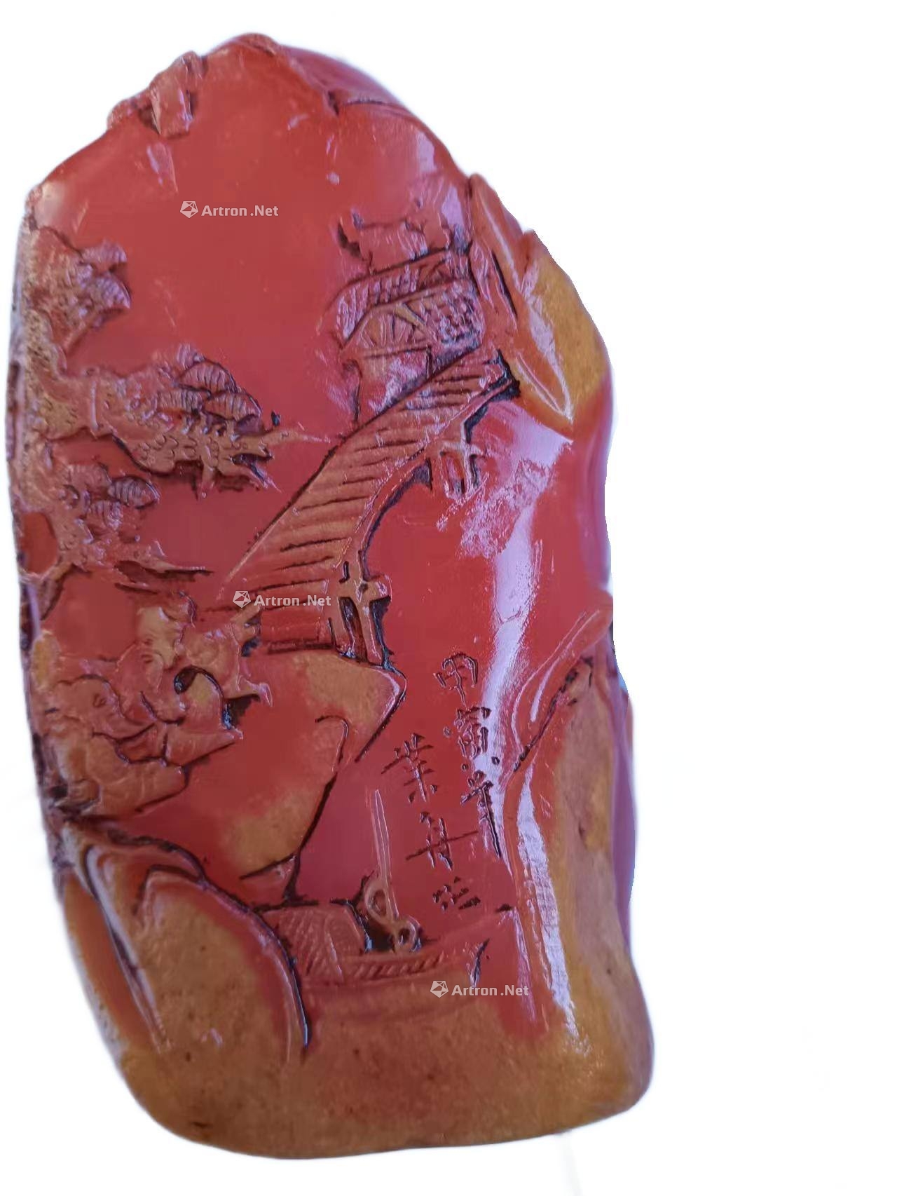 田红(田黄石)印章-广州云鲸 - 雅昌拍卖图录app