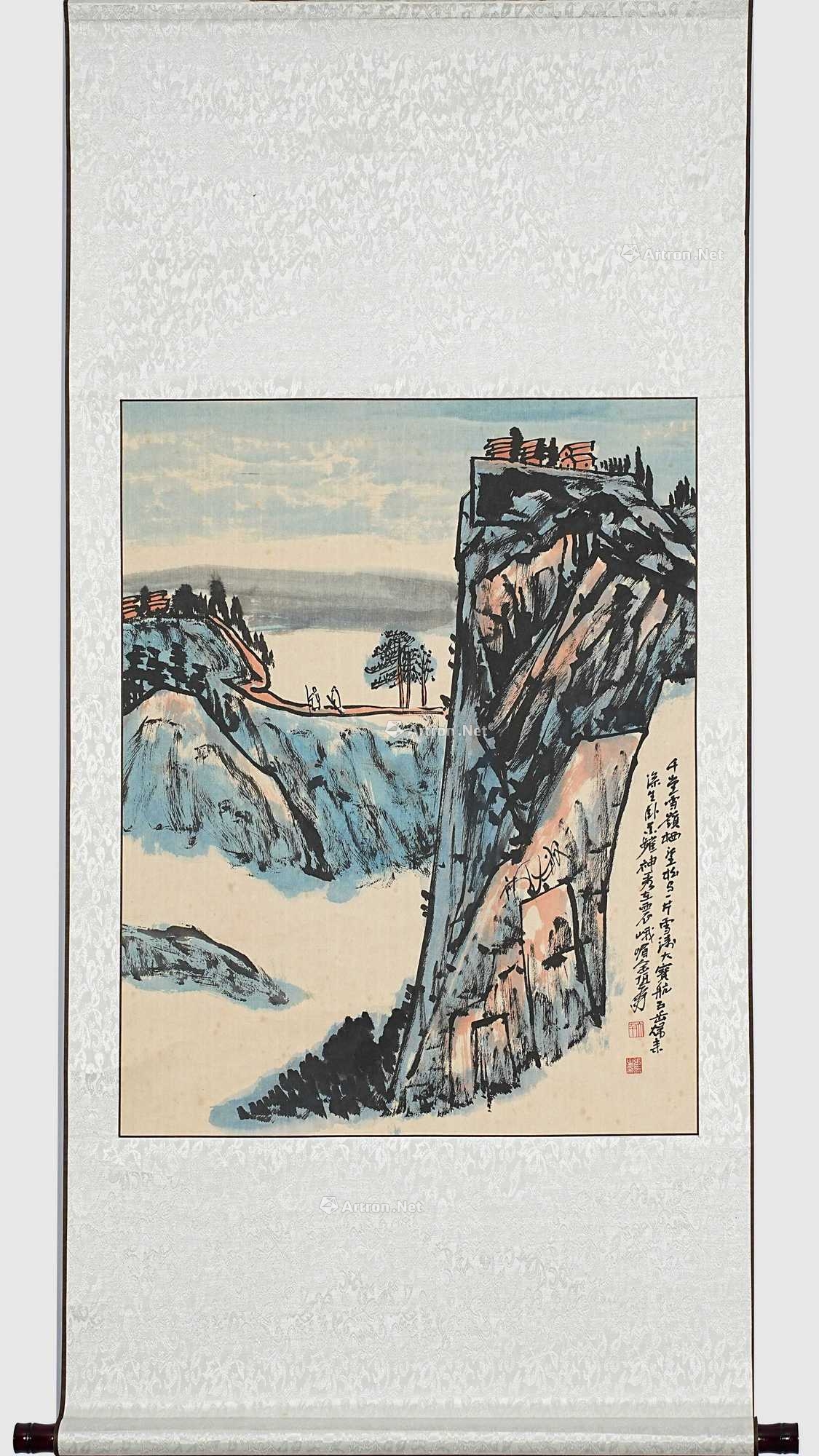 张大千 峨嵋金顶