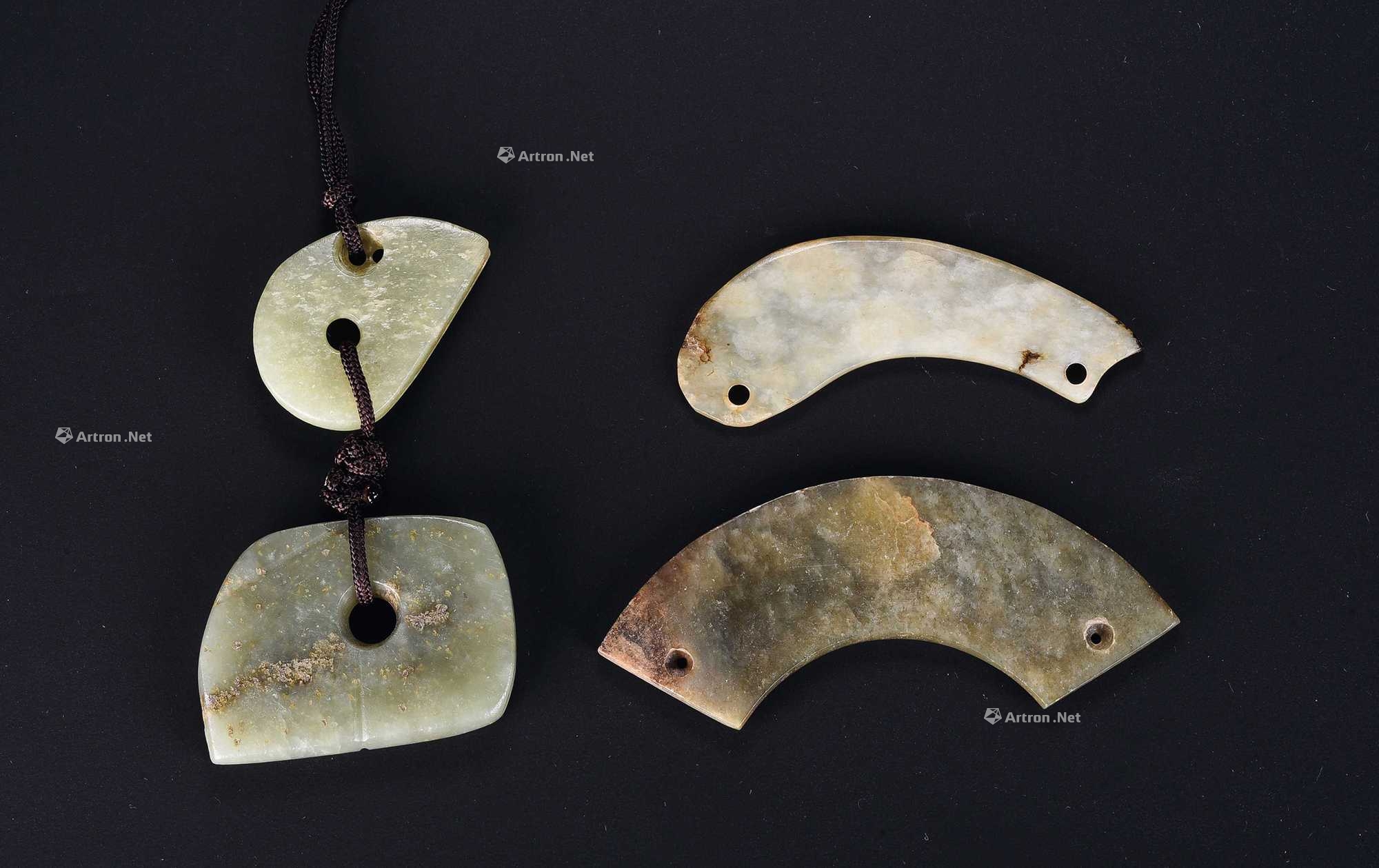 【预展中】lot1446 战国 玉璜 连 - 雅昌拍卖图录app