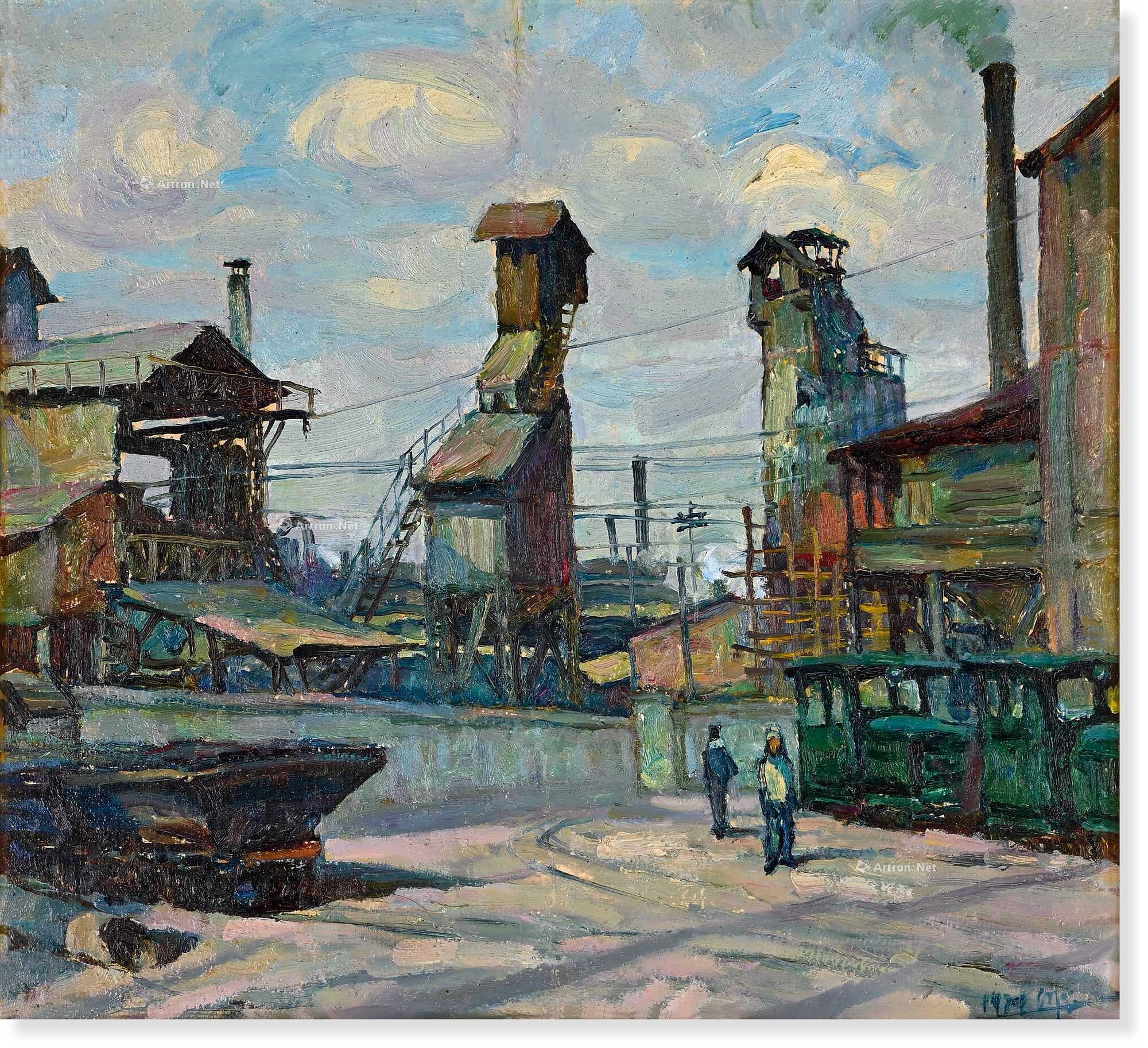 lot1868 陈钧德 1974年作 建