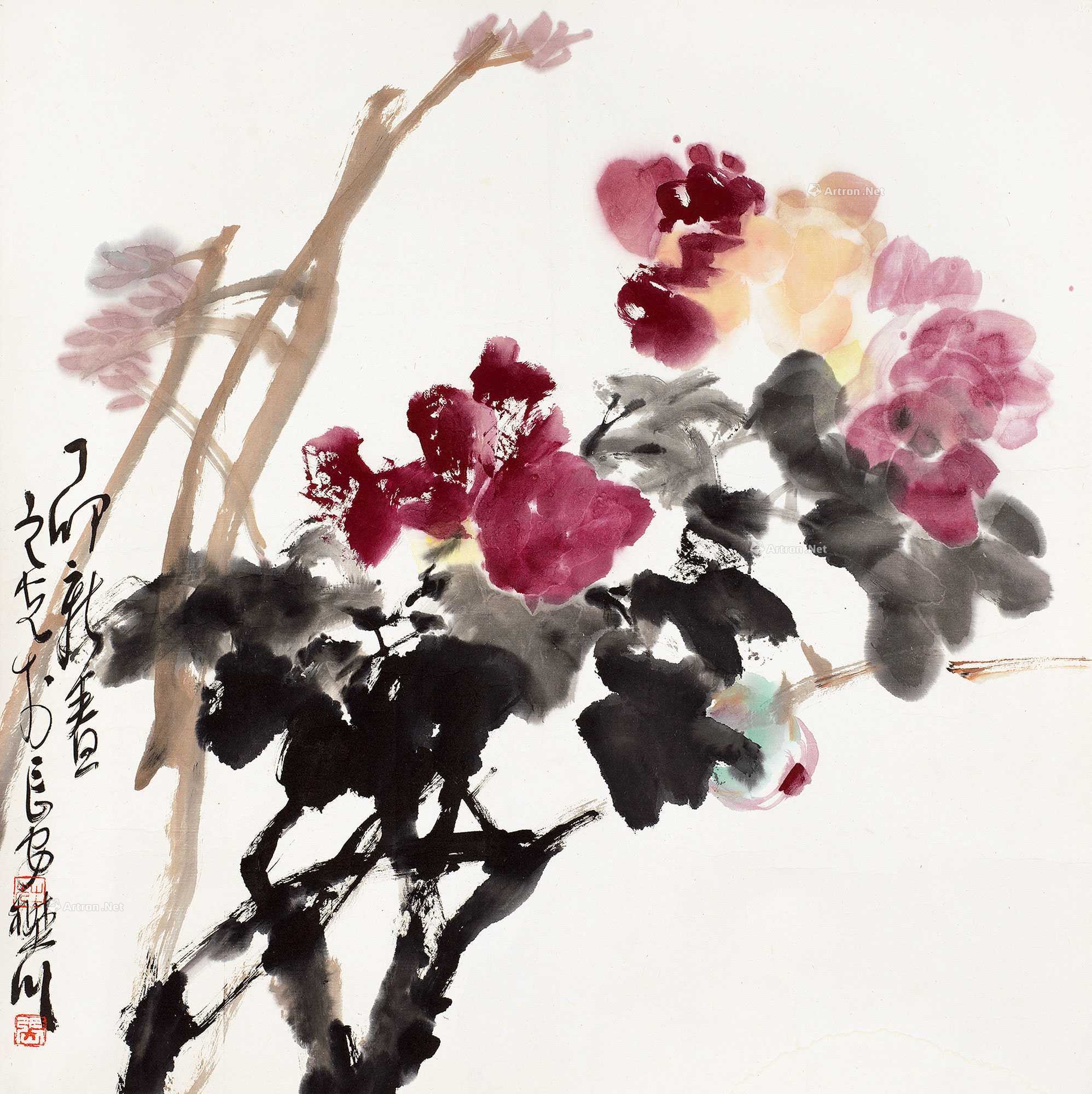 【预展中】lot0007 张之光 迎春图 - 雅昌拍卖图录app