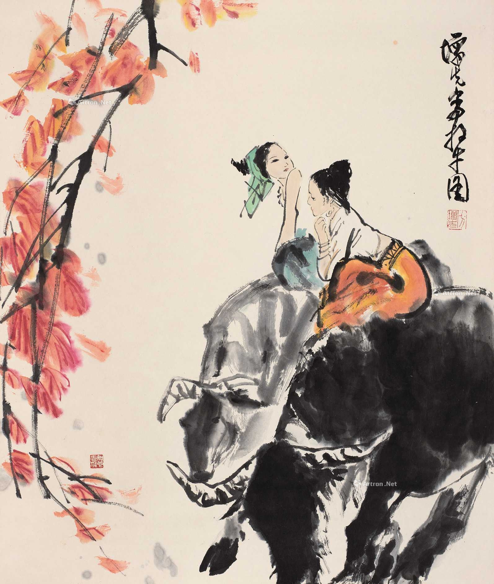 【预展中】lot2278 方增先 牧牛图 - 雅昌拍卖图录app